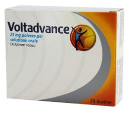 VOLTADVANCE*20 bust polv orale 25 mg