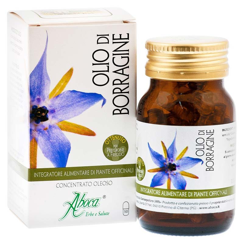 ABOCA OLIO DI BORRAGINE CONCENTRATO OLEOSO 50 OPERCOLI DA 610 MG