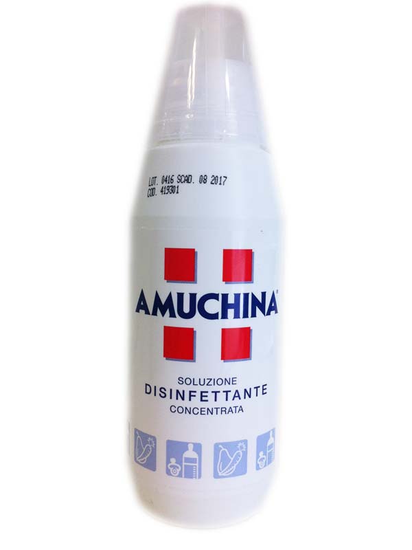 l amuchina va bene per disinfettare le ferite