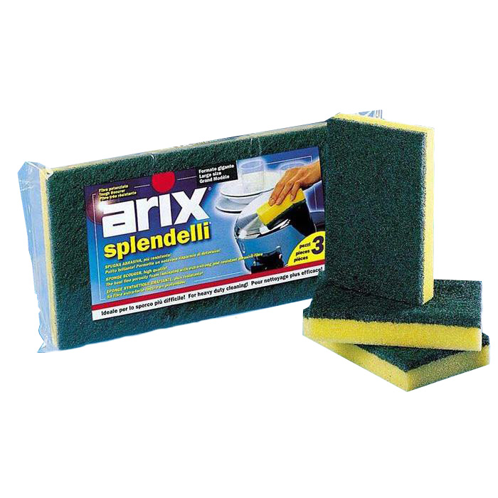 Spugna Abrasiva Delicata Antigraffio, 2 Pezzi Nella