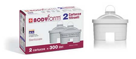 caraffa filtrante bodyform