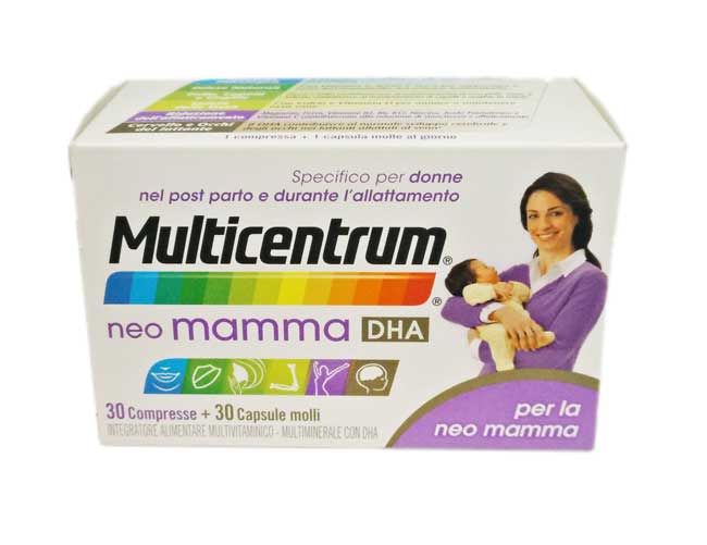 000934825441 UPC Multicentrum Neo Mutter Dha Nahrungserganzungsmittel 30  Tabletten + 30 Soft Kapseln