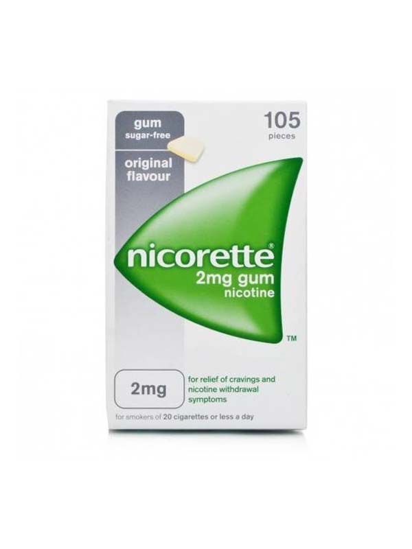 NICORETTE*105 gomme mast 2 mg