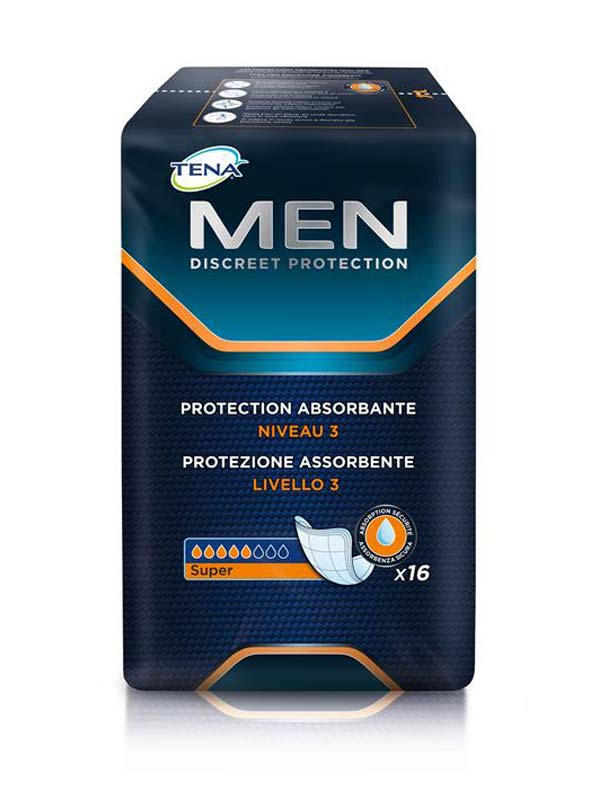 TENA MEN LEVEL 3 PROTECTION 16 PEZZI