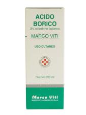 ACIDO BORICO (MARCO VITI)*soluz cutanea 200 ml 3%