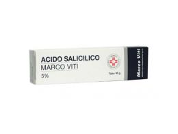 ACIDO SALICILICO (MARCO VITI)*ung derm 30 g 5%