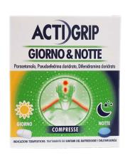 ACTIGRIP GIORNO & NOTTE*12 cpr giorno + 4 cpr notte