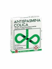 ANTISPASMINA COLICA*30 cpr riv 10 mg + 10 mg