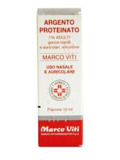 ARGENTO PROTEINATO (MARCO VITI)*AD gtt orl 10 ml 1%