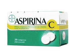 ASPIRINA C COMPRESSE EFFERVESCENTI - 20 COMPRESSE DA 400 MG