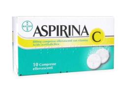 ASPIRINA C*10 cpr eff 400 mg + 240 mg con vitamina C