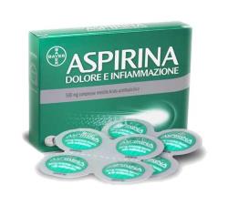 ASPIRINA DOLORE E INFIAMMAZIONE*20 cpr riv 500 mg