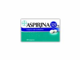 ASPIRINA*10 cpr 325 mg