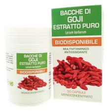 BACCHE DI GOJI ESTRATTO PURO BIODISPONIBILE 50 CAPSULE DA 500 MG