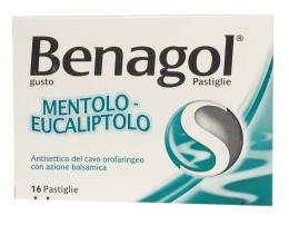 BENAGOL GUSTO MENTOLO EUCALIPTO 16 PASTIGLIE