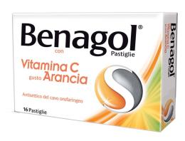 BENAGOL VITAMINA C*16 pastiglie arancia