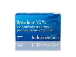 BETADINE*soluz vag 5 flaconi + 5 fiale 10 ml 10% + 5 cannule