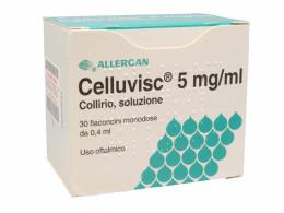 CELLUVISC*30 monod collirio 0,4 ml 5 mg/ml