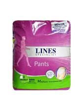 LINES SPECIALIST DISCREET M X 8 PANNOLONE MUTANDINA INDOSSABILE COME NORMALE BIANCHERIA TIPO PULL-ON