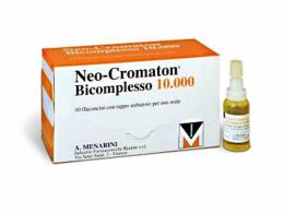 NEOCROMATON BICOMPLESSO 10.000*orale soluz 10 flaconcini 15ml