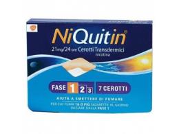 NIQUITIN*7 cerotti transd 21 mg/die