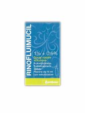 RINOFLUIMUCIL*spray nasale flaconcino 10 ml 1% + 0,5%