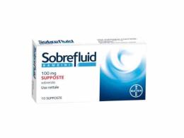 SOBREFLUID*BAMBINI 10 supp 100 mg