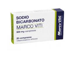 SODIO BICARBONATO (MARCO VITI)*20 cpr 500 mg