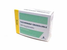 TACHIPIRINA OROSOLUBILE*10 buste grat 250 mg gusto fragola evaniglia