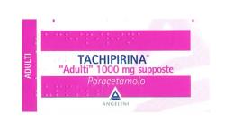 TACHIPIRINA*AD 10 supp 1.000 mg