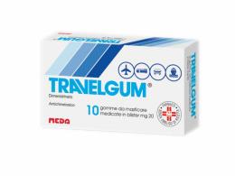 TRAVELGUM*10 gomme mast 20 mg