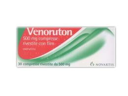 VENORUTON*30 cpr riv 500 mg