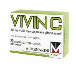 VIVIN C*20 cpr eff 330 mg + 200 mg