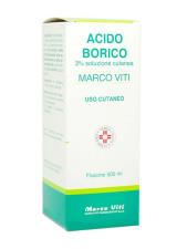 ACIDO BORICO (MARCO VITI)*soluz cutanea 500 ml 3%