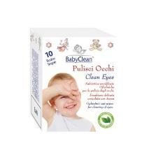 BABY CLEAN SALVIETTINE PULISCI OCCHI - 10 PEZZI
