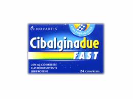 CIBALGINA DUE FAST*24 cpr gastrores 200 mg