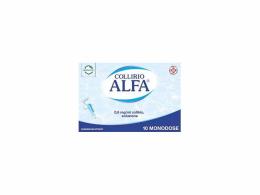 COLLIRIO ALFA DECONGESTIONANTE*10 monodosi collirio 0,3 ml 0,8 mg/ml