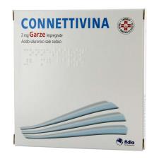 CONNETTIVINA*10 garze 2 mg 10 cm x 10 cm