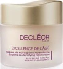 DECLEOR CREME DE NUIT SUBLIME REDENSIFIANTE 50 ML