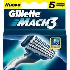 GILLETTE LAMETTE MACH3  5 RICARICHE