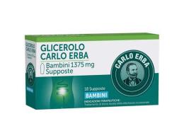 GLICEROLO (CARLO ERBA)*BB 18 supp 1.375 mg