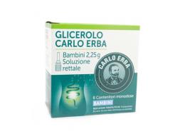 GLICEROLO (CARLO ERBA)*BB 6 microclismi 2,25 g con camomillae malva