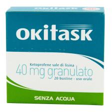 OKITASK*orale grat 20 bust 40 mg