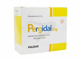 PERGIDAL*20 bust polv orale 7,3 g