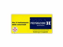 PREPARAZIONE H*12 supp 23 mg