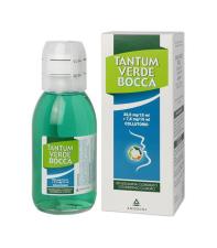 TANTUM VERDE BOCCA*collutorio 240 ml 22,5 mg/15 ml + 7,5 mg/15 ml