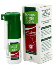 TANTUM VERDE GOLA*spray mucosa orale 15 ml 250 mg/100 ml